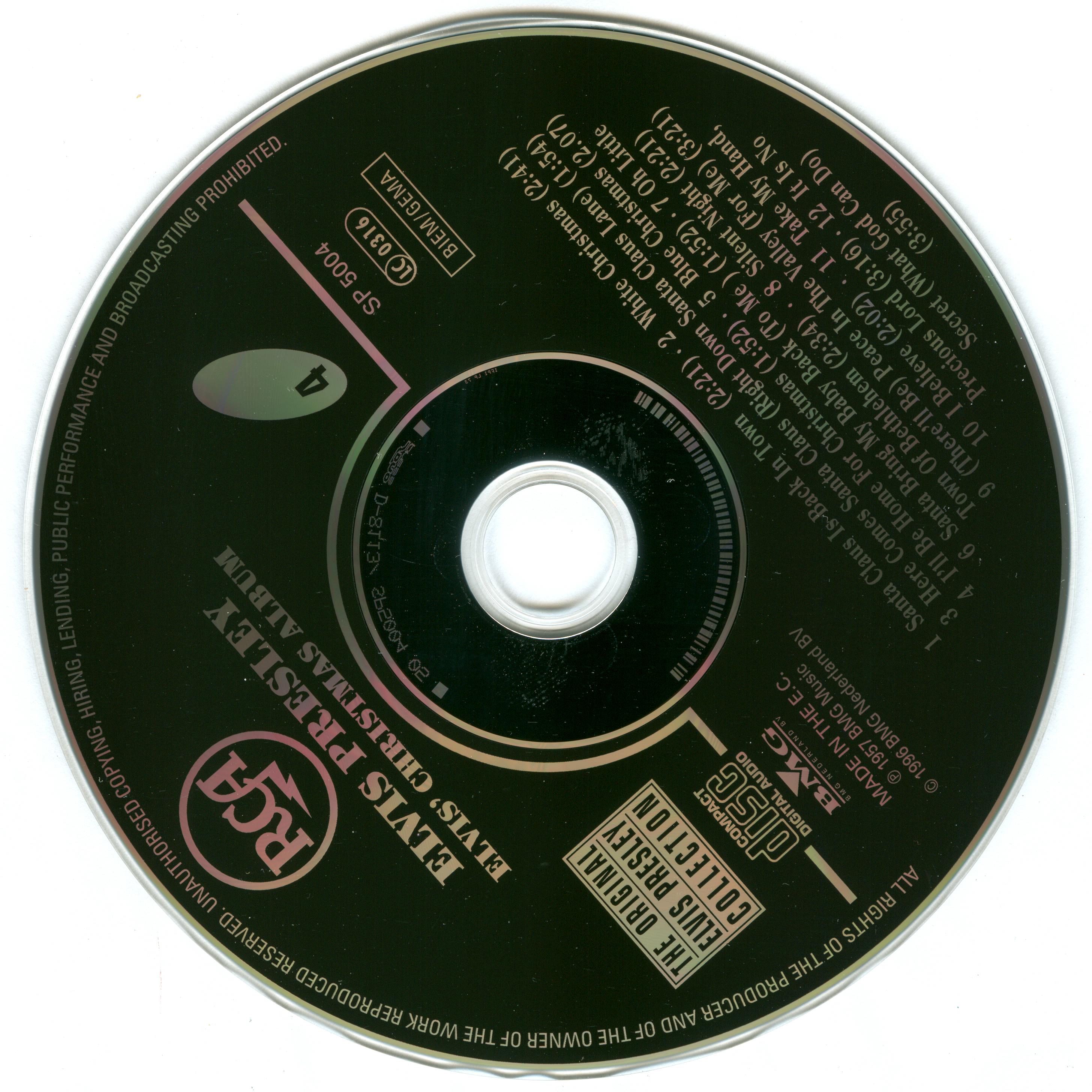 Elvis Presley  The Original Elvis Presley Collection 04; Elvis Christmas Album : CD